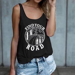 Find Your Road Tank Top